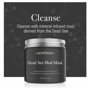 Dead Sea Mud Mask - Black Detoxifying Treatment